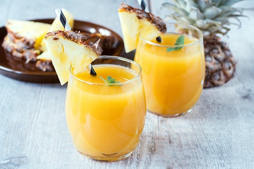 batido de piña y aloe vera para adelgazar