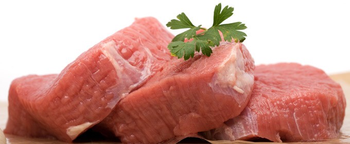 carne de ternera gran aporte en hierro para prevenir la anemia