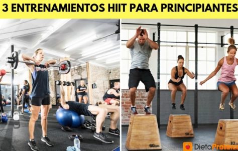 3 Entrenamientos HIIT para principiantes 