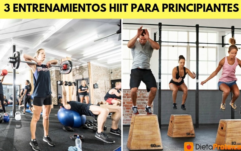 3 ENTRENAMIENTOS HIIT PARA PRINCIPIANTES