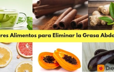 10 Alimentos para eliminar la grasa abdominal
