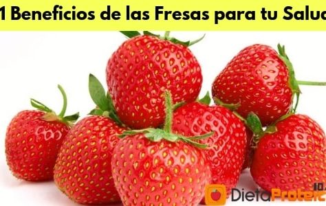 11 Increíbles Beneficios para la Salud de las Fresas