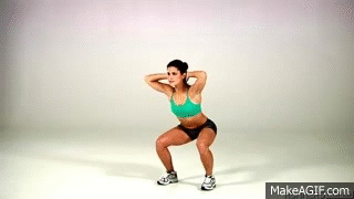 Resultado de imagen para Squats gif